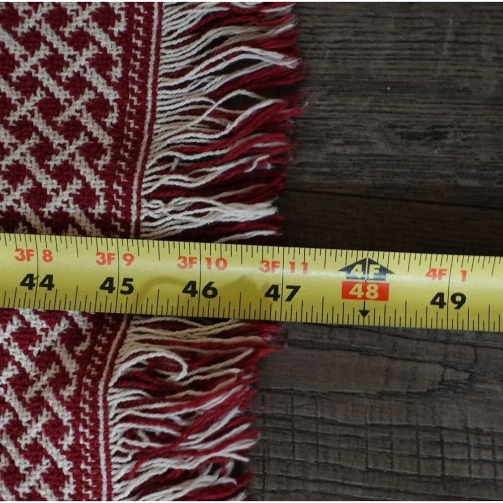 Cornell University Throw Tapestry Blanket Red